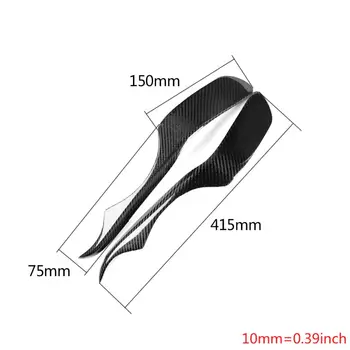 

1 Pair Carbon Fiber Eyelids Eyebrow Trim for Lexus IS300 IS200 RS200 ALTezza 1998-2005