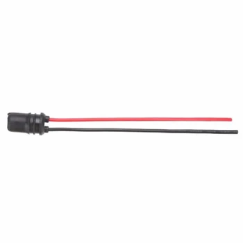 

10 Pcs Plastic Holder Truck With Cable Car Connector For Motorcycle Soft Boat T10 5W Rubber Bulb Socket Instrument Light