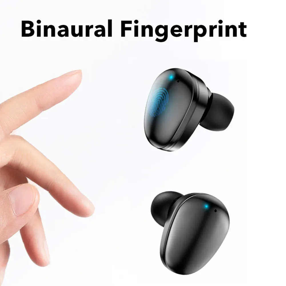 TWS 5.0 Bluetooth 9D Stereo Earphone Wireless Earphones IPX7 Waterproof Earphones 2200mAh LED Smart Power Bank Phone Holder