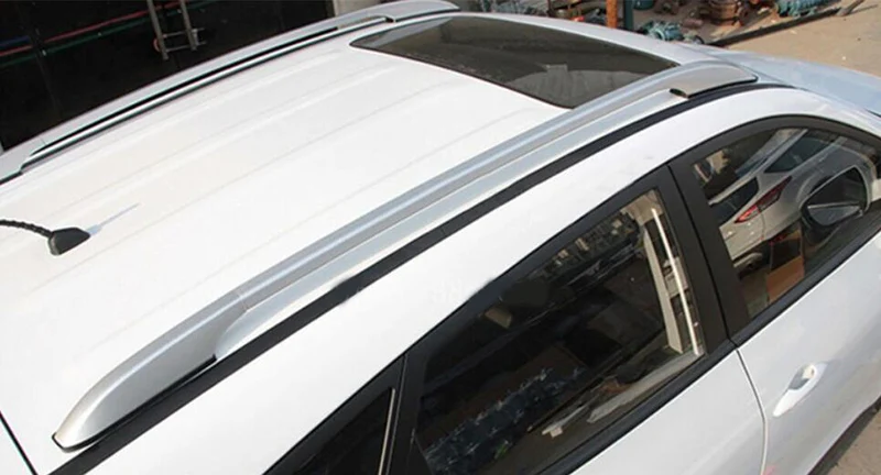 

Aluminum Alloy Auto Roof Racks Luggage Rack Car Accessories Fit For Hyundai Ix35/ Tucson MK2 2010 2011 2012 2013 2014 2015 fast