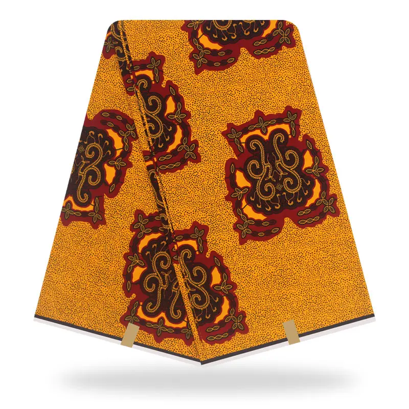 Горячая африканская хлопок печать Анкара высокого качества настоящий воск 6 ярдов мягкий Dtuch воск для вечерние платья Y90902-5