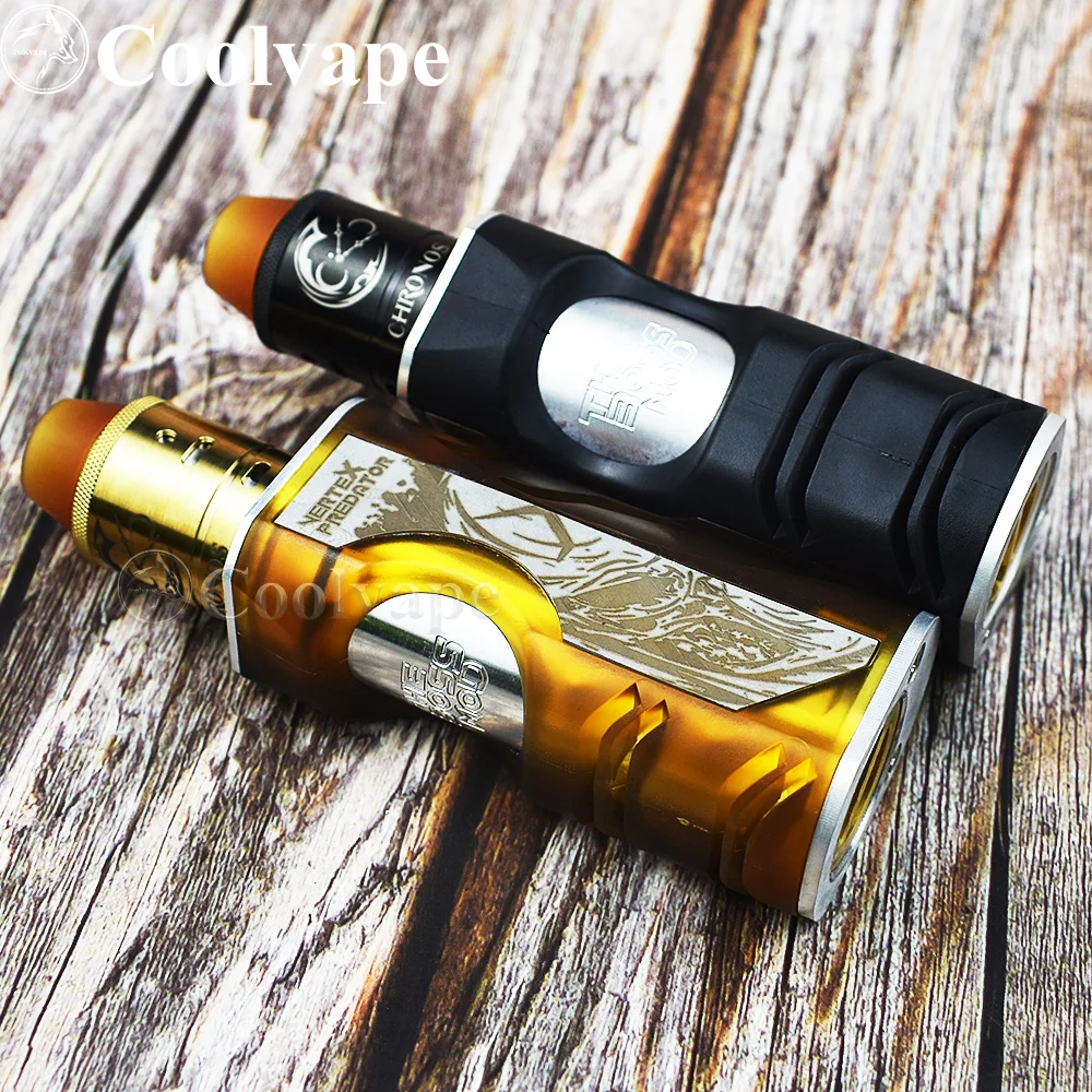 Vertex мод с CHRONOS RDA электронная сигарета механический комплект 18650/20700 батарея