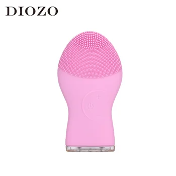 

DIOZO Face Cleansing Brush Waterproof Ultrasonic Vibration Massage Electric Silicone Facial Cleaner