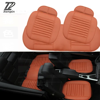 

ZD 2018 NEW Pu Leather Car Styling Seat Pad Cushion Covers For Hyundai Tucson 2017 Solaris ix35 i30 Suzuki Swift Mitsubish ASX