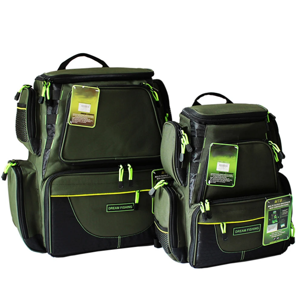 

Multifunctional Fishing Bag Large Capacity Backpack Outdoor Fishing Tackle Bags with/without Fishing Tackle Boxes Pesca M22/M23