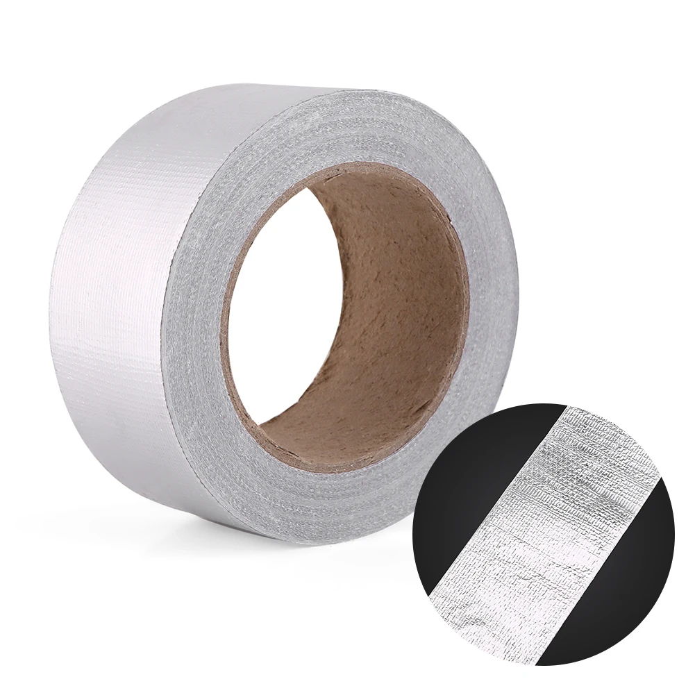 1 Roll Car Aluminum Foil Adhesive Reflective Heat Shield Resistant Wrap