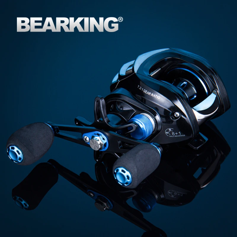 BEARKING катушка для заброса приманки 8 кг Макс Перетащите 7 2: 1 высокая Скорость