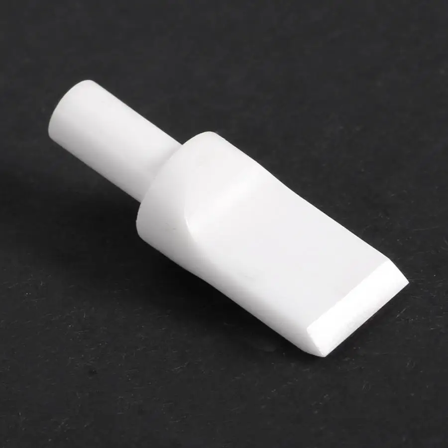 Leathercraft Tool Sets Ceramic Leather Swivel Blade Flat Head Knife White Leather Craft Tool Rotate Carving Blade for Clothing