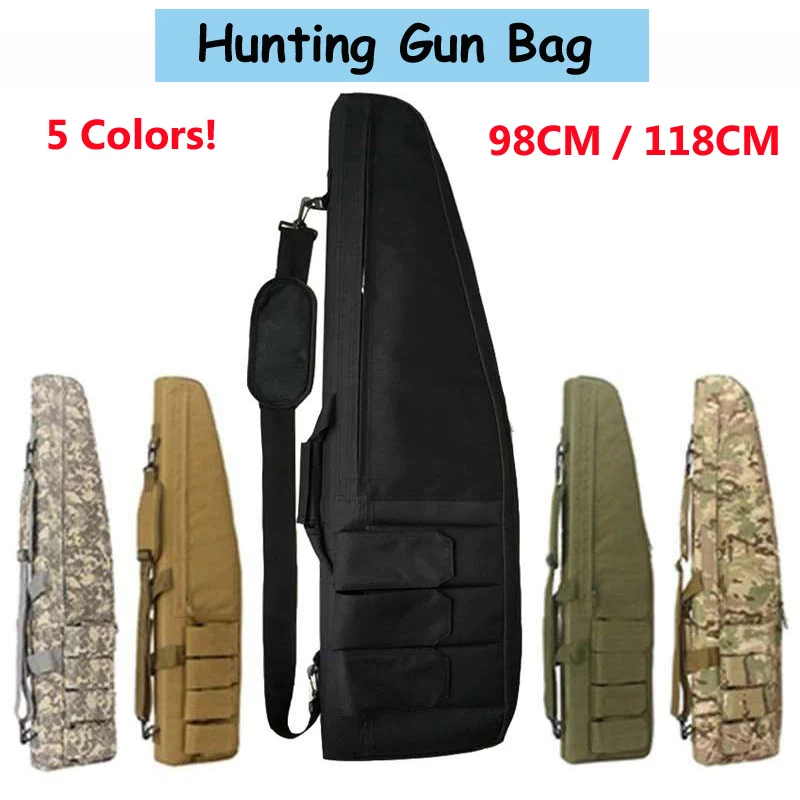 Tactical Gun Bag Hunting Airsoft Rifle Case Military Accessories Outdoor Sports Hiking Fishing Carry Shoulder Protection | Спорт и