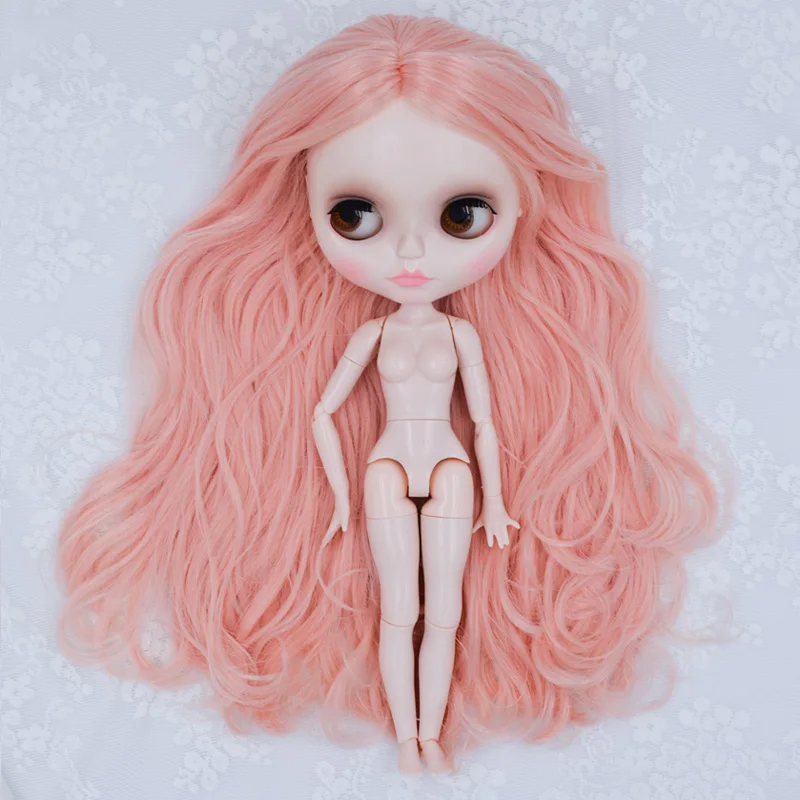 Набор для свободные руки, кукла Blyth, Заказная, NBL блестящее лицо, 1/6 BJD, шарнирная кукла на заказ, куклы Blyth для девочки, подарок для коллекции - Цвет: YM22