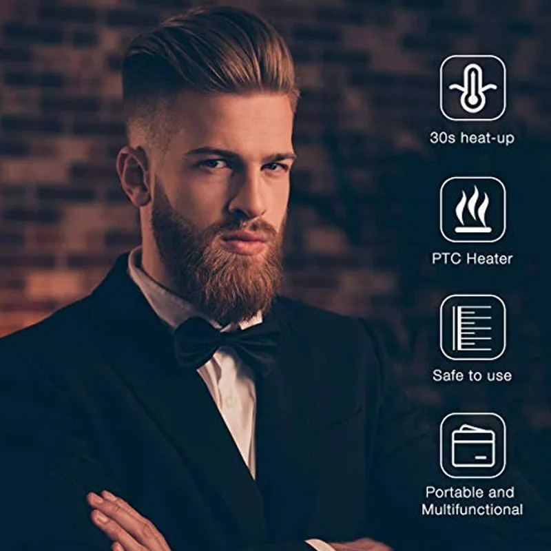 

Electric Heated Beard Straightener Comb Brush Multifunctional Hair Beard Styling Comb QRD88