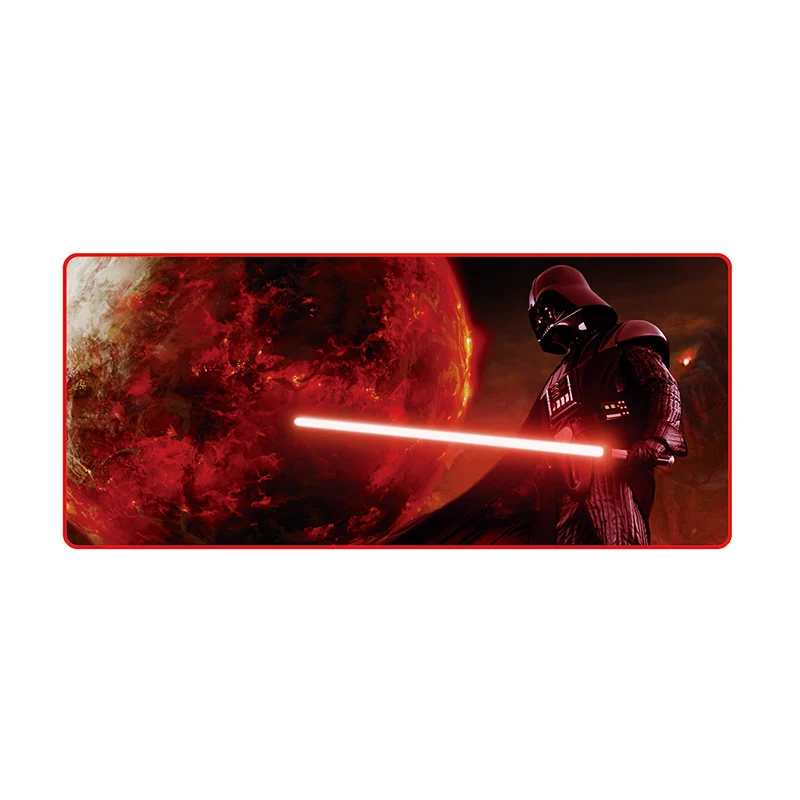 FFFAS Wars большой игровой коврик для мыши геймер Коврик для мыши RGB коврик для мыши XXL компьютерный коврик светодиодный коврик с подсветкой Mause ковер Настольный коврик