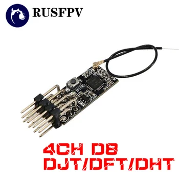 

2PCS 2.4G 4CH Mini Frsky D8 Compatible Receiver With PWM Output for FRSKY DJT/DFT/DHT Transmitter RC FPV Racing Drone