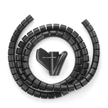 20 мм Проводная обмотка шнур Органайзер Кабельные трубки Кабельные втулки 0," Диаметр кабель управление втулка провода обмотки трубки шнур в комплекте