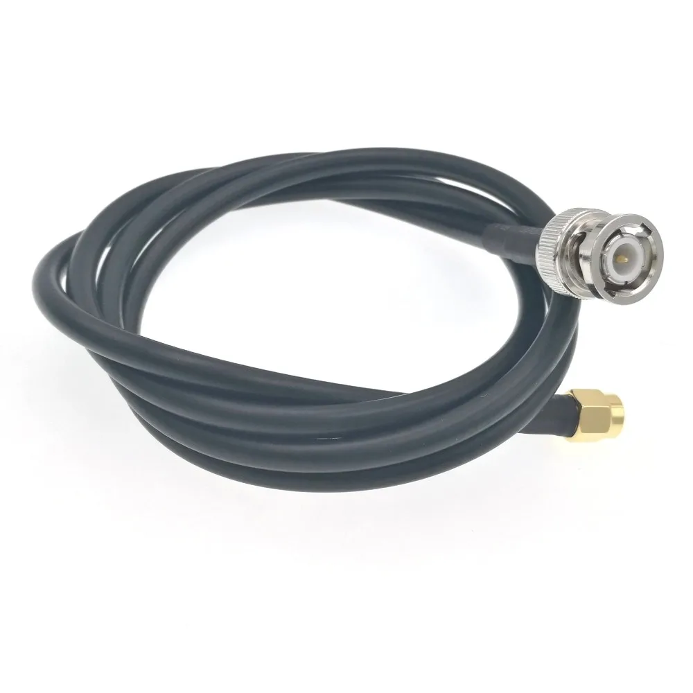 

Коаксиальный кабель 1 м с разъемами SMA и BNC Male RG58