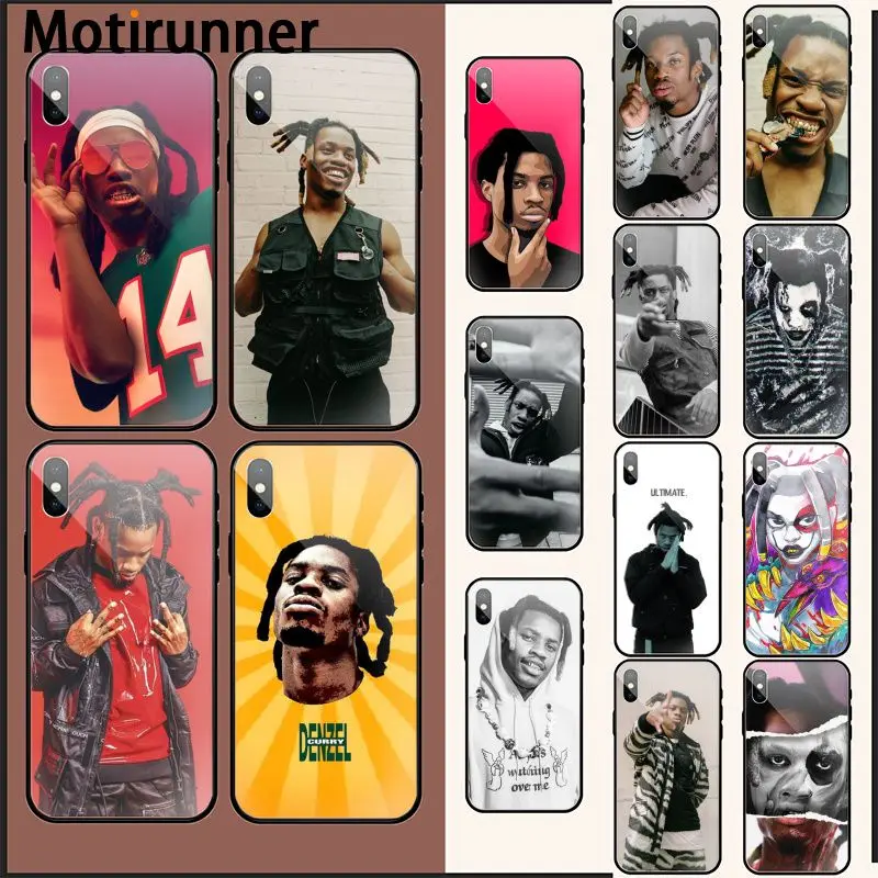 Motirunner Denzel Карри Рэппер печать рисунок чехол для телефона iPhone 11 pro XS MAX 8 7 6 6S Plus X 5 5S SE