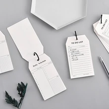 1Pcs Creative Stationery Ring-shaped Schedule Schedule Loose-leaf Note Book Multi-function Portable Memo 2 Selection