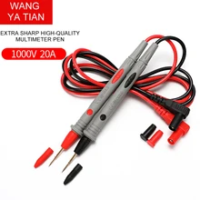 

1Pair Universal Digital 1000V 10A 20A Thin Tip Needle Multimeter Multi