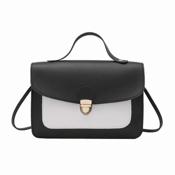 

ASDS-Women's Hit Color Mobile Phone Bag Spring and Summer Personality Lock Single Shoulder Portable Small Square Bag