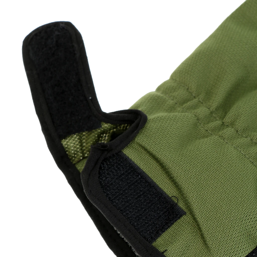 1 Pair Anti Slip 3 Low Cut Finger Fishing Gloves With Adjustable Wrist Strap Fishing Gloves for Fishing Camping 
