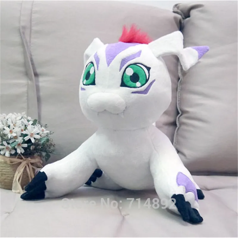 

Цифровой Монстр гомамон, плюшевые игрушки, Digimon, приключения, Кидо, Джо, питомец, мультфильм, косплей, заполняющая кукла, подушка 40 см для подарка