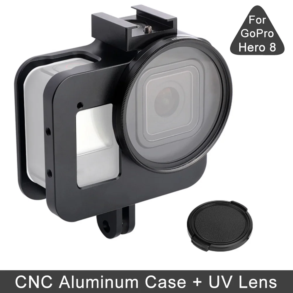 E7862-Aluminum Alloy Case for Gopro 8-1