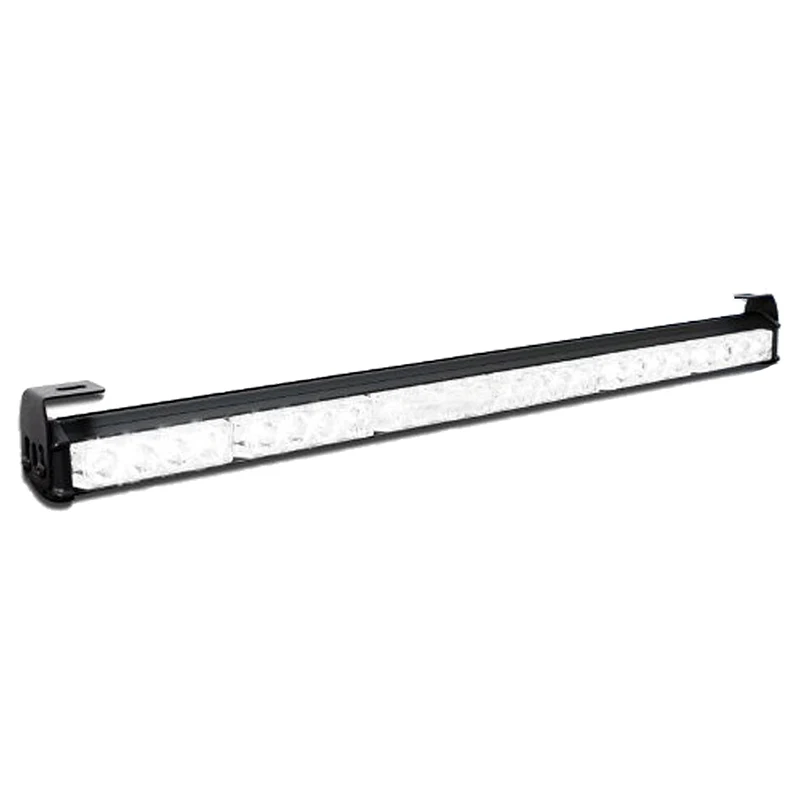 

24 LED 27" Hazard Emergency Warning Tow Traffic Advisor Flash Strobe Light Bar (White)