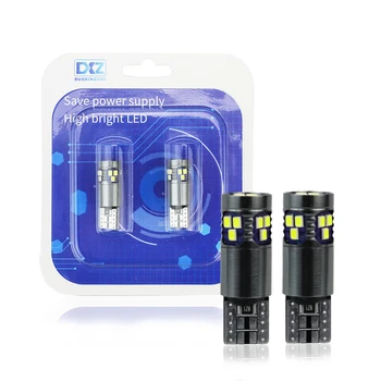 

DXZ 2pcs T10 W5W LED-Lamp 194 Led Lights For Auto 12V 9W Car External Light For Reading Light License Plate Light Width Lights
