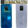 Original pour Xiaomi Redmi Note 9s couvercle de batterie panneau arrière en verre boîtier arrière pour Xiaomi Redmi Note 9 Pro couverture arrière ► Photo 1/6