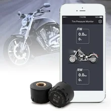 Датчик давления в мотоциклетных шинах TPMS внешний Смарт Bluetooth 4,0 абсолютно и высококачественный