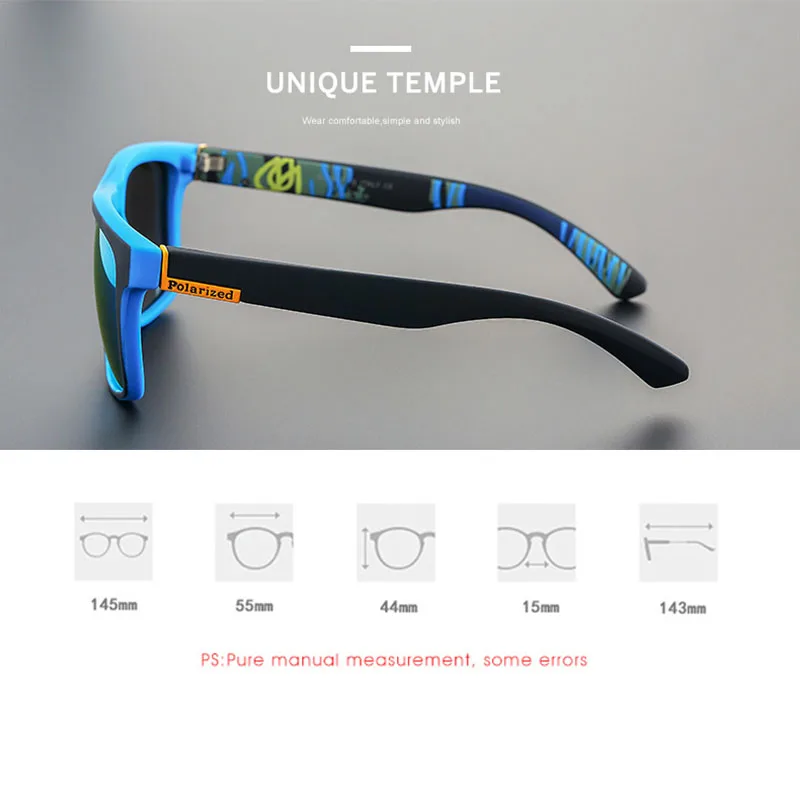 Мужские поляризационные солнцезащитные очки для рыбалки уличные водительские и