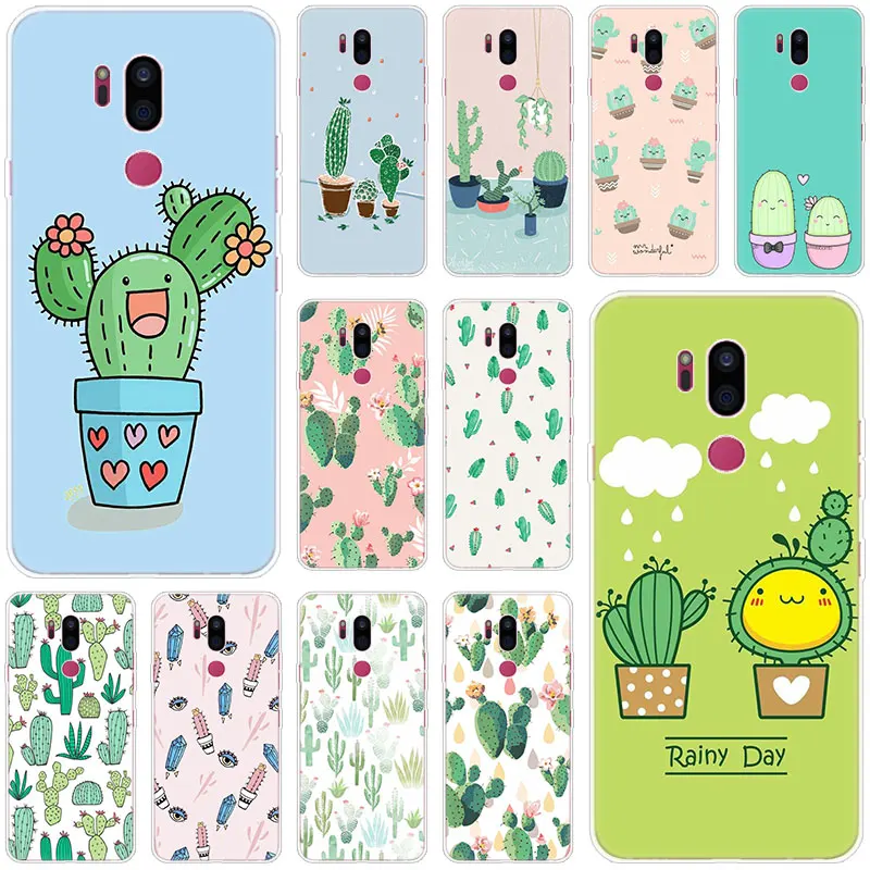 

Cactus Leaves Plants Case For LG G5 G6 Mini G7 G8 G8S V20 V30 V40 V50 ThinQ Q6 Q7 Q8 Q9 Q60 W10 W30 Aristo 2 X Power 2 3 Cover