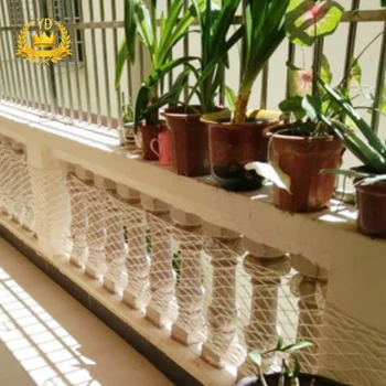 

Grid Nylon Safety Netting Stair Balcony Safety Protection Kids Toddler Safe Deck Anti Falling Net