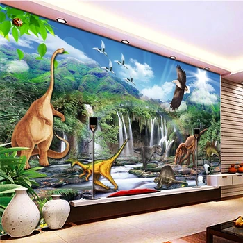 

Custom Mural Wallpaper 3D Animal Landscape Wall Painting Living Room Kids Bedroom Home Decor Wall Sticker Papel De Parede Poster