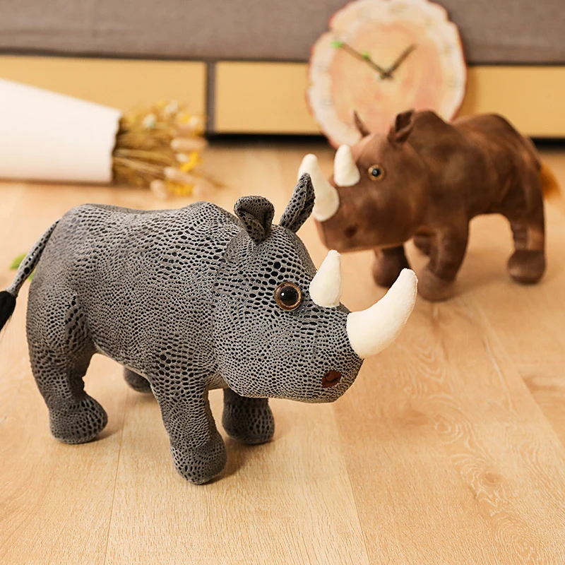 リアルライフ子供のぬいぐるみぬいぐるみシミュレーション動物サイ人形子供誕生日ギフトかわいい家の装飾 Null Aliexpress リアルライフ子供のぬいぐるみぬいぐるみシミュレーション動物サイ人形子供誕生日ギフトかわいい家の装飾 Null Aliexpress