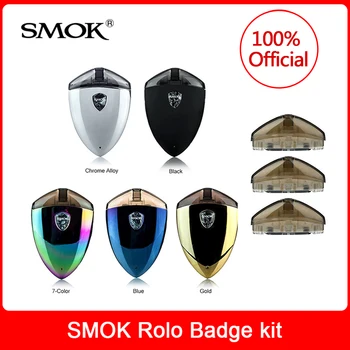 

Original SMOK Rolo Badge Kit with built-in 250mAh Battery LED Light Electronic cigarette vape kit