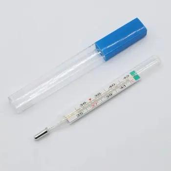 

Precise Medical Mercury Glass Thermometer Clinical Medical Temperature Household Health Monitors Health Care Thermometers
