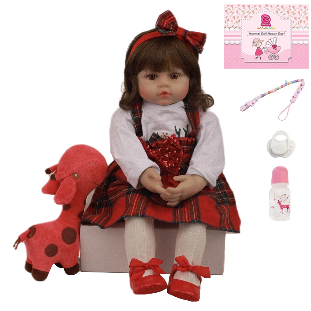 60 см прекрасный дизайн Bebe Reborn Baby Doll 2" Мягкие силиконовые реалистичные тканевые куклы модные игрушки для подарок на день рождения праздник