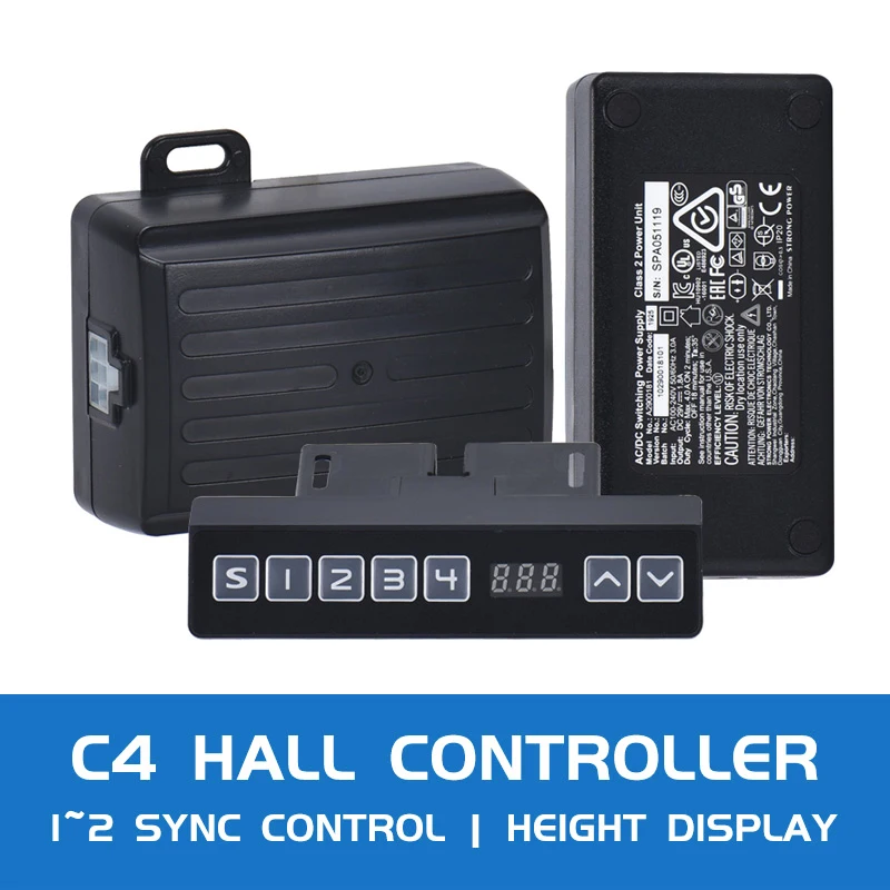 sistema de elevacao atuador linear eletrico controlador 01