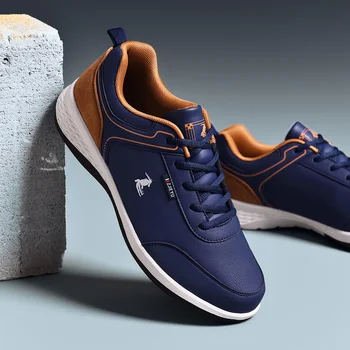 

2019 Thestron Comfortable Sneakers For Male Trail Running Shoes Spring Autumn Trainers Shoes Men Dark Gray Blue Tracking Shoes