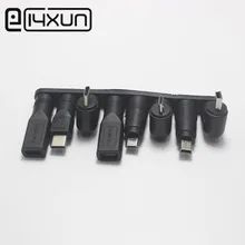 1 комплект 5,5x2,1 мм гнездо для мини/микро/тип-c USB 3,1 штекер 90/180 градусов DC разъем питания адаптер для Android