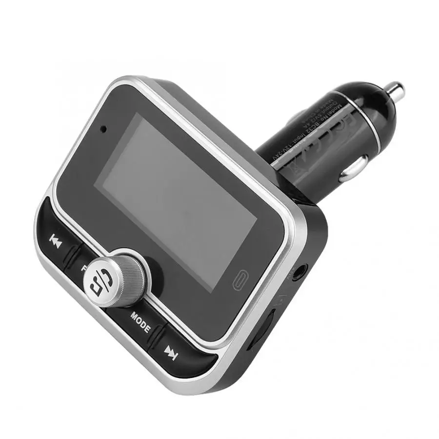 1.8in интеллигентая(ый) Bluetooth Автомобильный MP3-плеер хэндс-фри двойной USB автомобильный аудиопередатчик хэндс-фри плеер