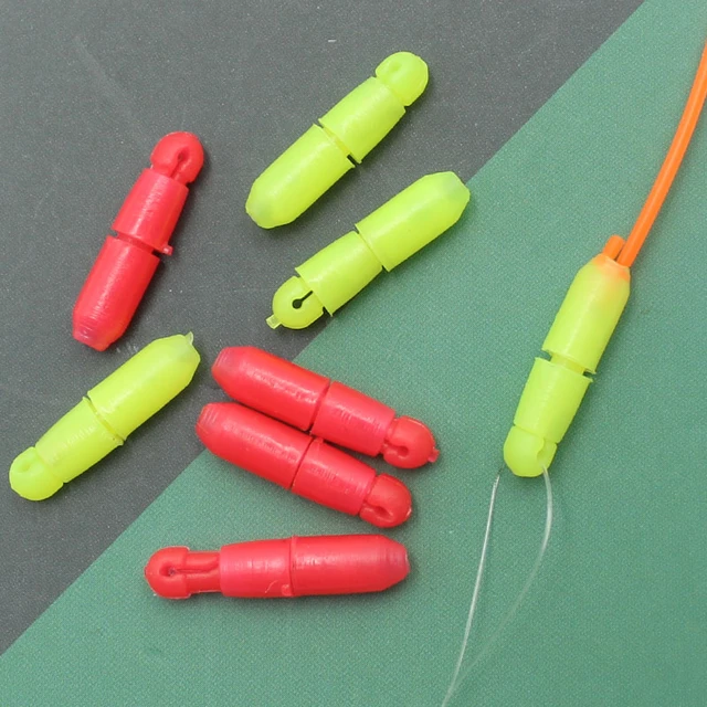 10pcs Carp Fishing Accessories Pole Elastic Connector For Carp Feeder  Method Rigs Carp Marker Fishing Tackle