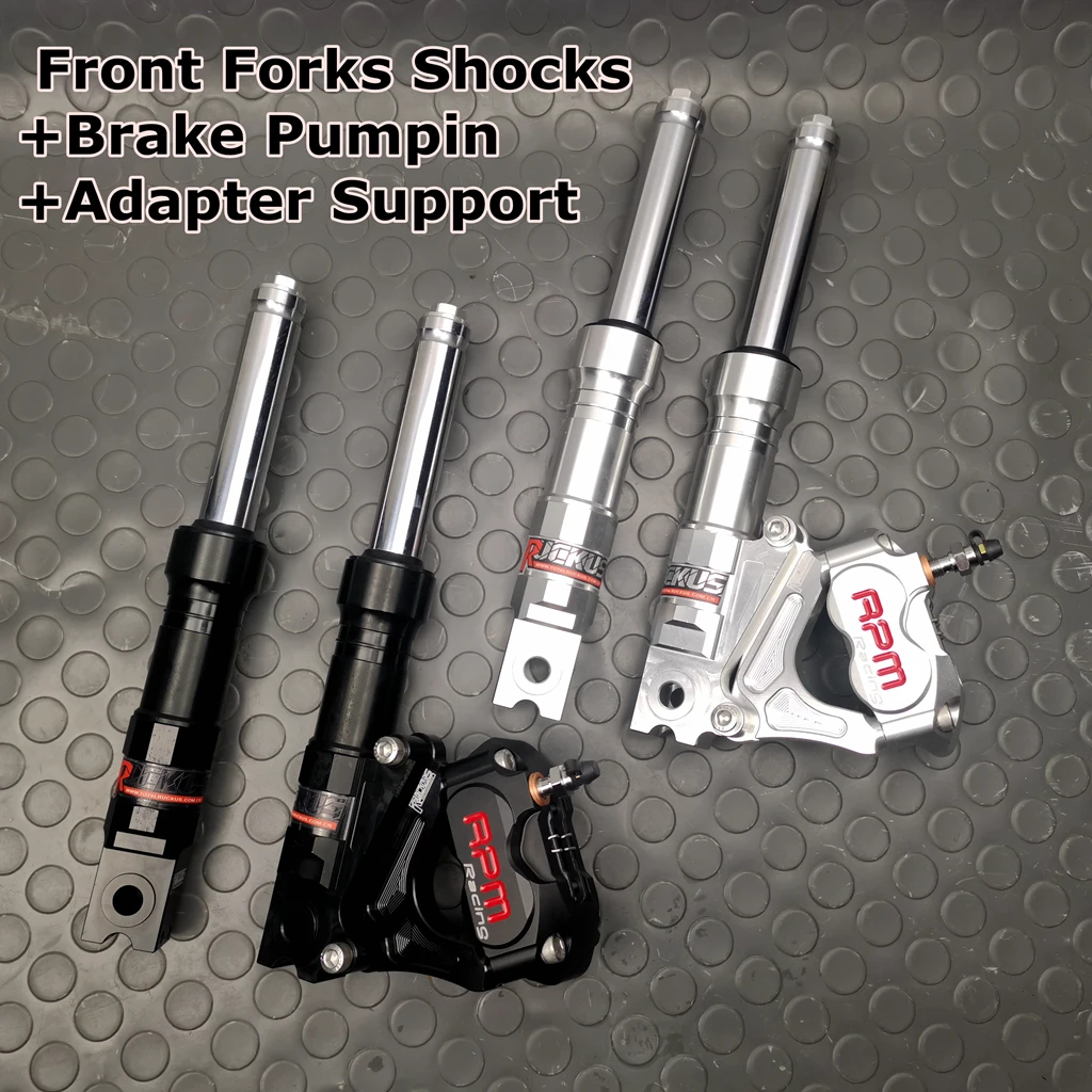 LowDownCncFrontForksShocksForRuckusScooterPartsNps50Zoomer