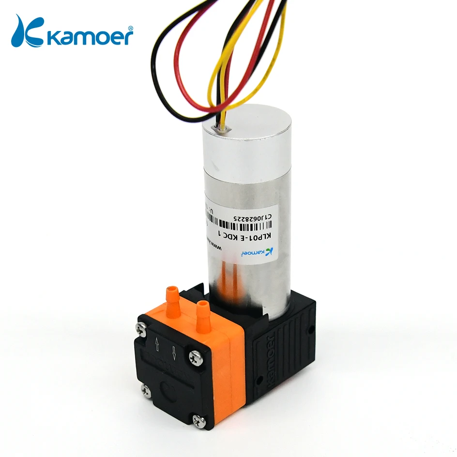 Kamoer 고유량 다이어프램 액체 펌프, 실험실 이송 펌프용, 24V, 12V, BLDC/DC 모터, 액체 압력 0.3Mpa, 400-1400ml/분 KLP01