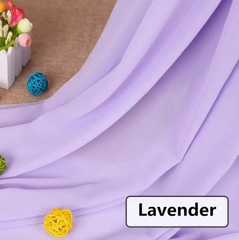Lavender Женские уличные летние шифоновые юбки, однотонные офисные юбки-трубы с оборками, большие размеры, юбки для вечеринок, M-7XL - Color: Lavender