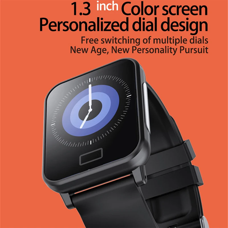 Men Smartwatch Bracelet Heart Rate Blood Pressure Wristband Waterproof Bluetooth Fitness Watch with ECG Women Smart IOS Android