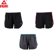 Пиковые Женские беговые шорты, удобные дышащие повседневные спортивные штаны для йоги, спортзала, женские спортивные шорты FW37212