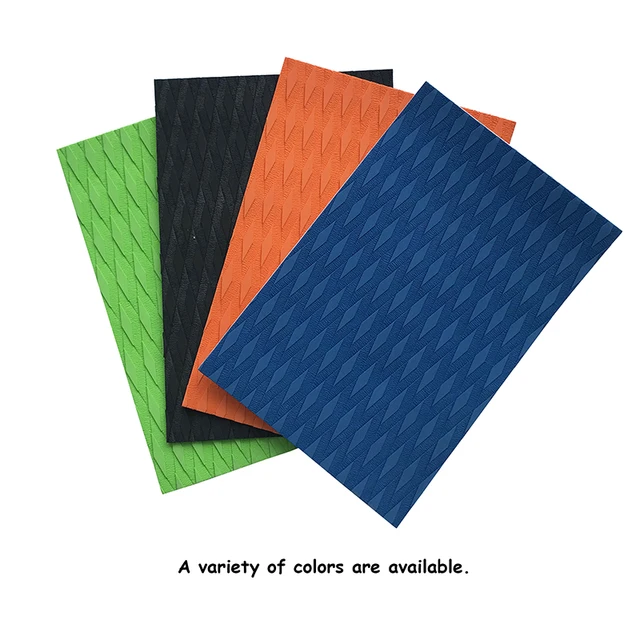 4pcs/lot Anti-slip EVA Surfboard Pads SUP Surf Kiteboard Skimboard Stand Up Paddleboard Traction Pad Grip 38*25.4cm Mat DIY MIX Color