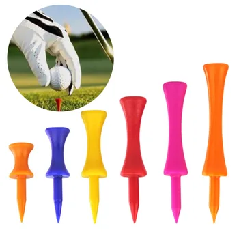 

5pcs Colorful Plastic Golf Tee Step Down Graduated Castle Tee Height Control 20mm Diameter for Golf Accessories #281460